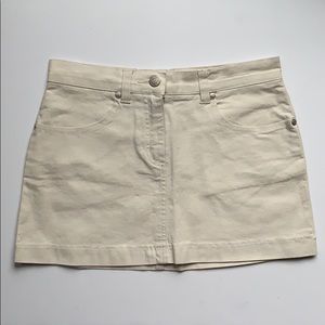 Juniors Khaki Mini Skirt, NWOT